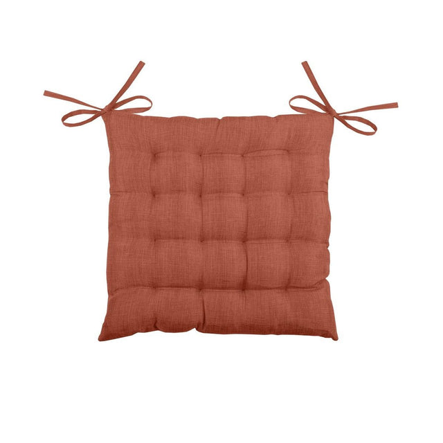 Chair Pad Bea Terracotta 40x40cm - CUSHIONS/COVERS - Beattys of Loughrea