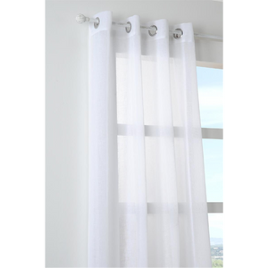 Sheer Curtain Paloma White 140 x 260cm - CURTAINS - READY MADE - Beattys of Loughrea