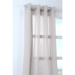 Sheer Curtain Paloma Natural 140 x 260cm - CURTAINS - READY MADE - Beattys of Loughrea