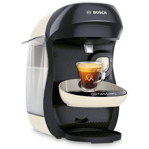 Bosch Tassimo Happy Pod Coffee Machine - Cream/Black - COFFEE MAKERS / ACCESSORIES - Beattys of Loughrea