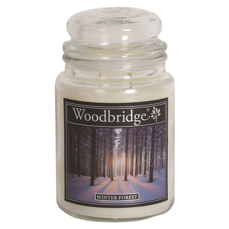Winter Forest Woodbridge Large Scented Candle Jar - CANDLES - Beattys of Loughrea