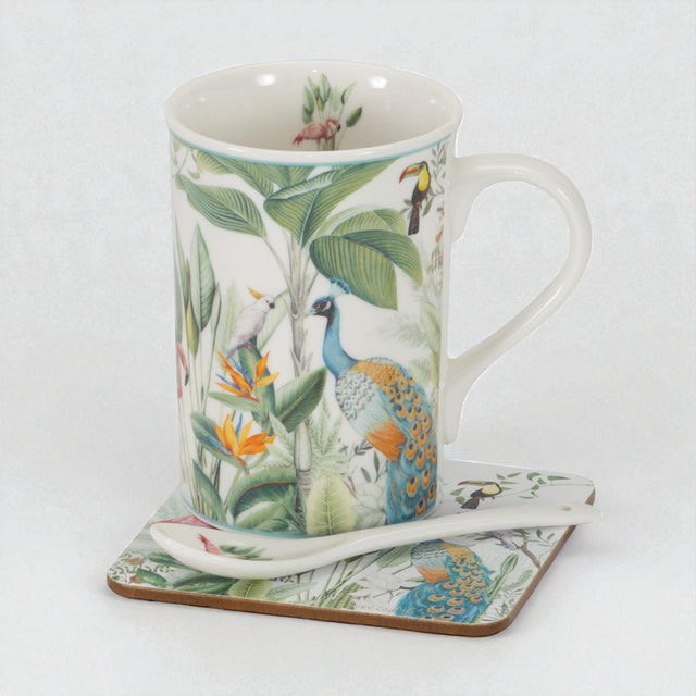 Peacock Mug Gift Set - MUG SETS - Beattys of Loughrea