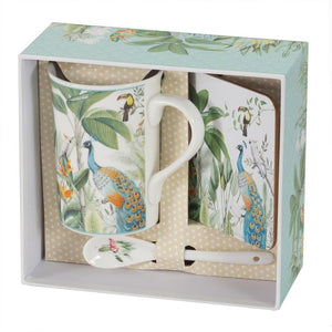 Peacock Mug Gift Set - MUG SETS - Beattys of Loughrea