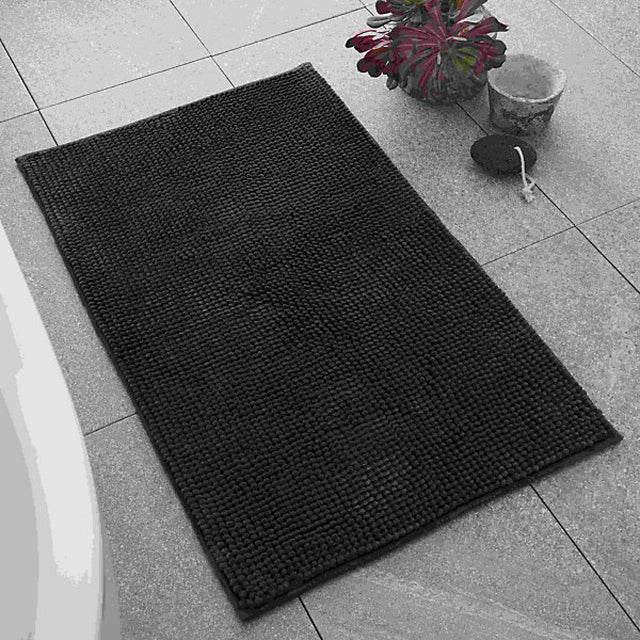 Catherine Lansfield Bathroom Bobble Bath Mat Charcoal - BATH MATS/SETS - Beattys of Loughrea