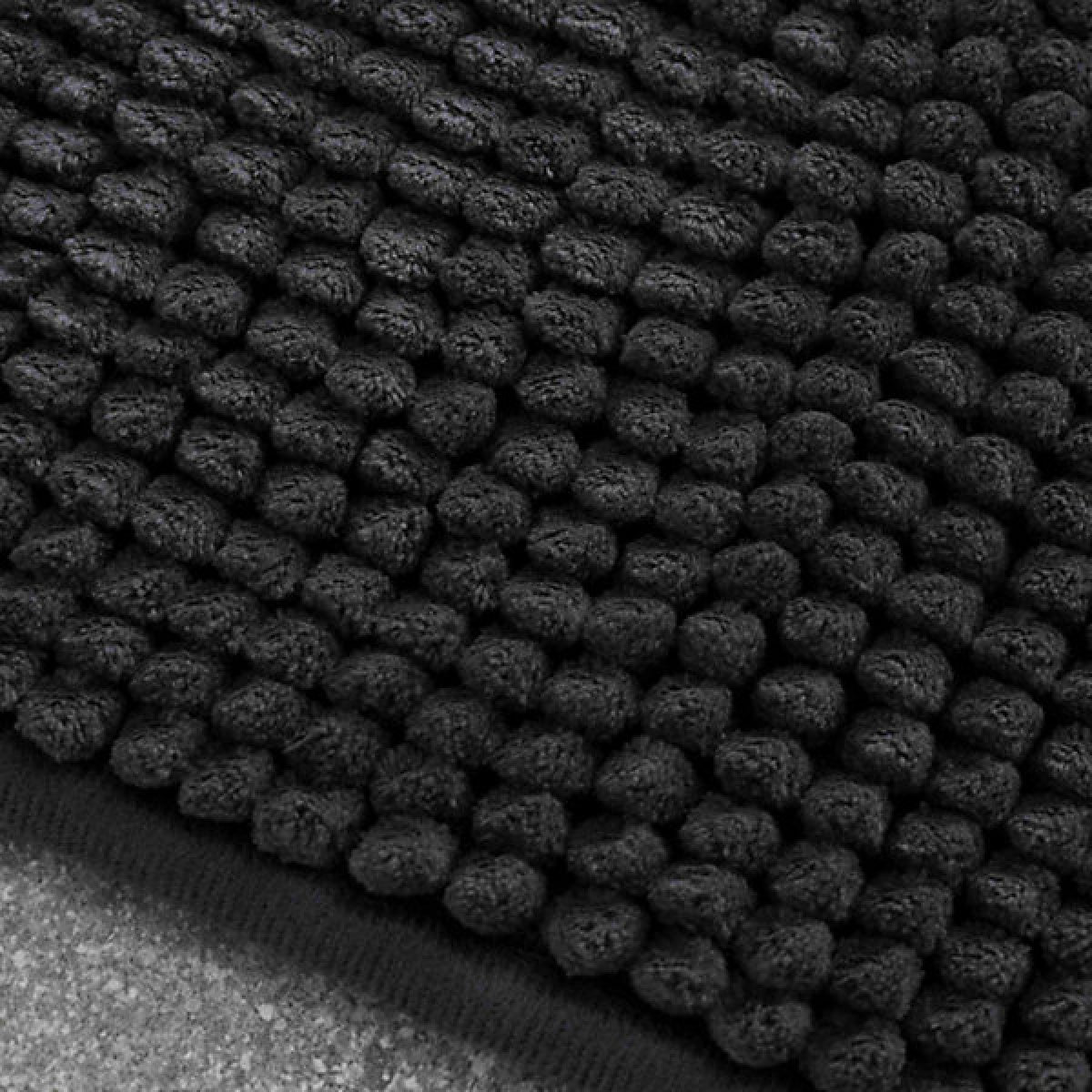 Catherine Lansfield Bathroom Bobble Bath Mat Charcoal - BATH MATS/SETS - Beattys of Loughrea