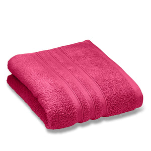 Catherine Lansfield Zero Twist Pink Bath Towel