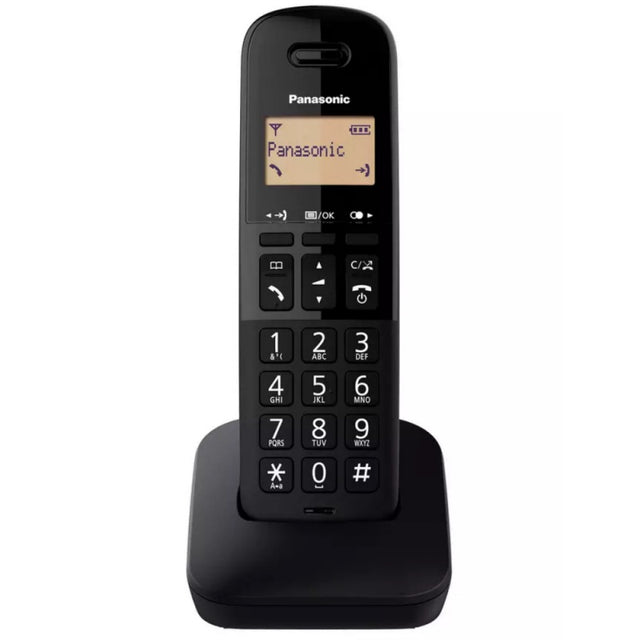 Panasonic KX-TGB610EB Single Cordless Phone with Nuisance Call Blocker – Black - CORDLESS PHONES - Beattys of Loughrea
