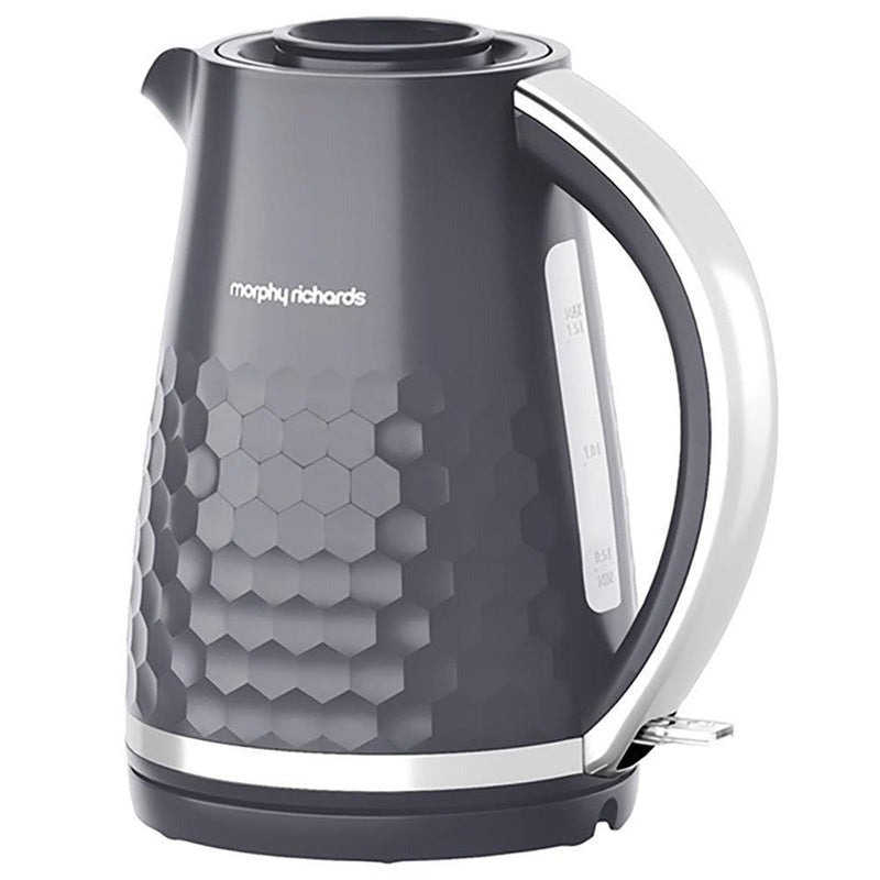 Morphy Richards Hive Jug Kettle | Grey - KETTLES - Beattys of Loughrea