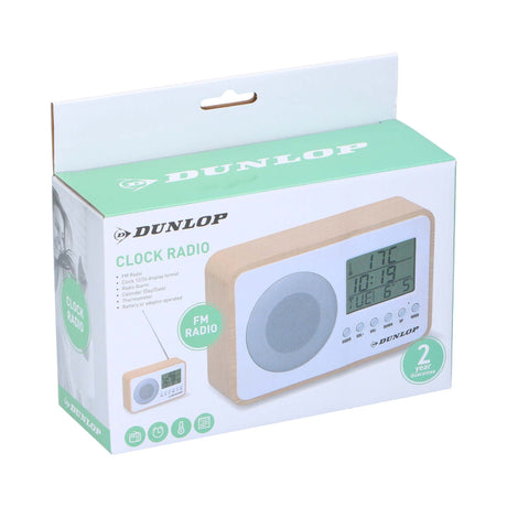 Dunlop Clock Radio - CLOCK RADIO / DIGITAL CLOCKS - Beattys of Loughrea