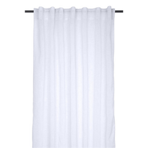 Sheer Curtain Madrid White 140 x 260cm - CURTAINS - READY MADE - Beattys of Loughrea