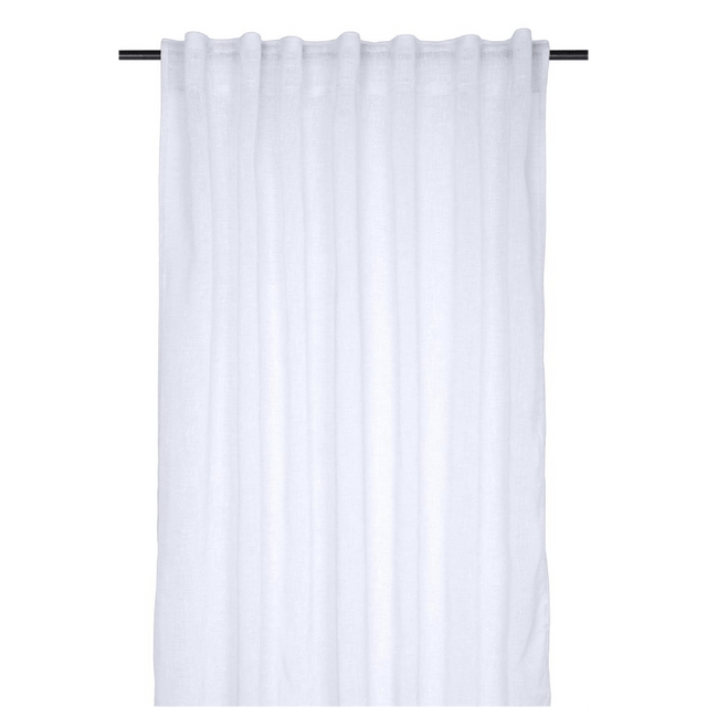 Sheer Curtain Madrid White 140 x 260cm - CURTAINS - READY MADE - Beattys of Loughrea