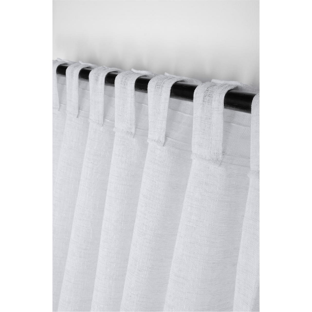 Sheer Curtain Madrid White 140 x 260cm - CURTAINS - READY MADE - Beattys of Loughrea