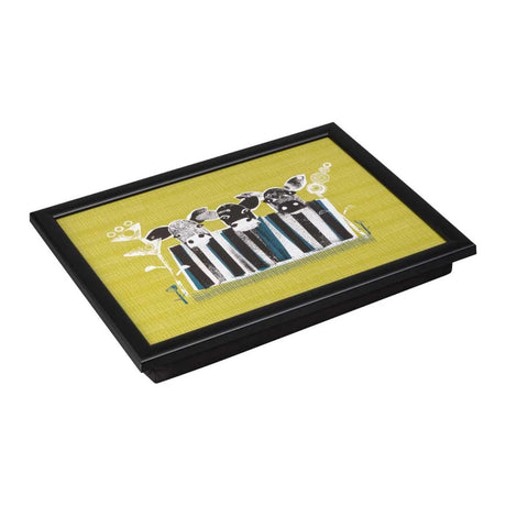 Denby Cow Laptray with Black Edge - TABLEMATS/COASTERS - Beattys of Loughrea