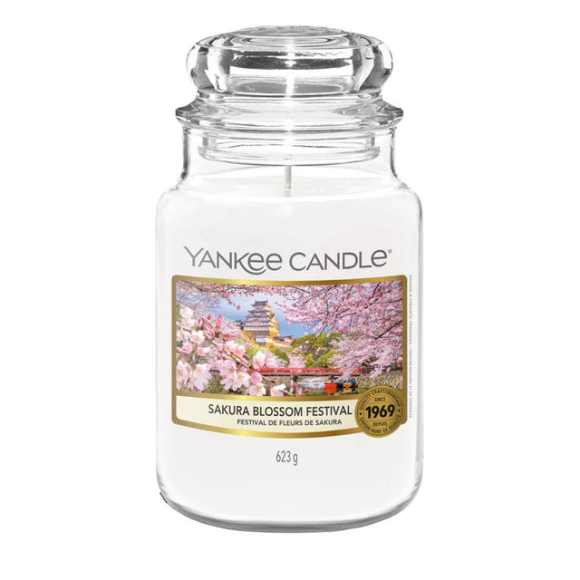 Sakura Blossom Festival Large Yankee Candle 623g - CANDLES - Beattys of Loughrea