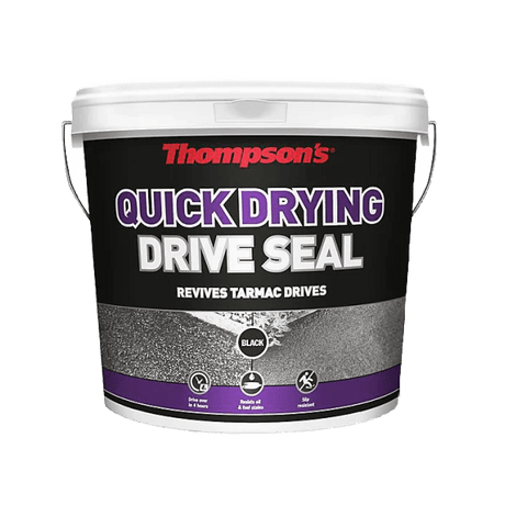 Thompson's Drive Seal Black 10 Litre - METAL PAINTS - Beattys of Loughrea