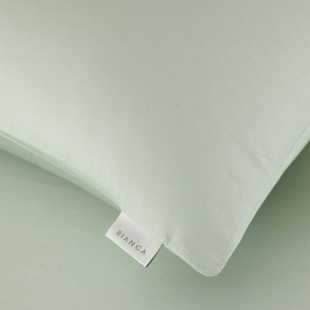 Bianca 400 Thread Count Cotton Sateen Standard Pillowcase Pair Green - PILLOW CASES - Beattys of Loughrea