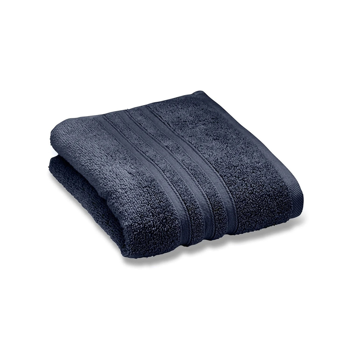Catherine Lansfield Zero Twist Navy 450Gsm 100% Bath Towel - TOWELS FACECLOTHS - Beattys of Loughrea