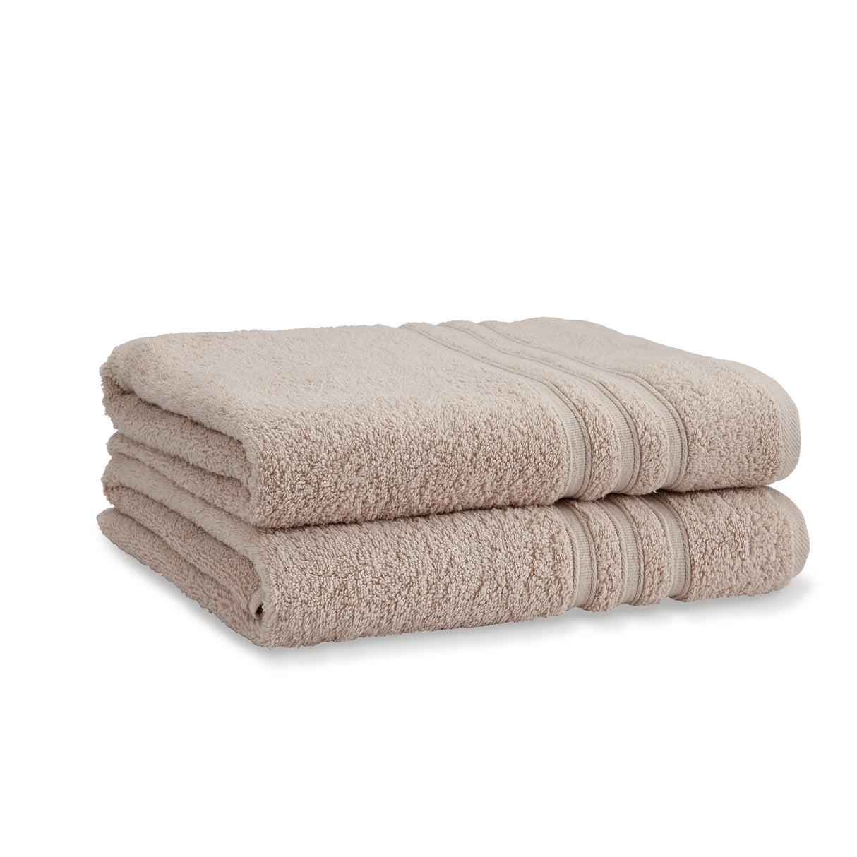 Catherine Lansfield Zero Twist Natural Bath Towel