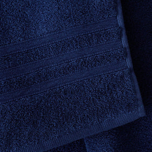 Catherine Lansfield Zero Twist Cotton Hand Towel Navy Blue