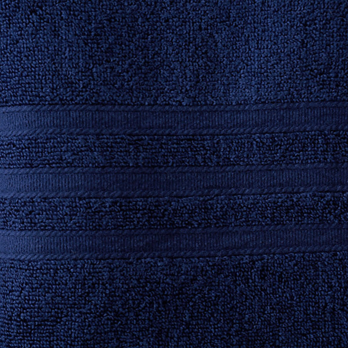 Catherine Lansfield Zero Twist Cotton Hand Towel Navy Blue