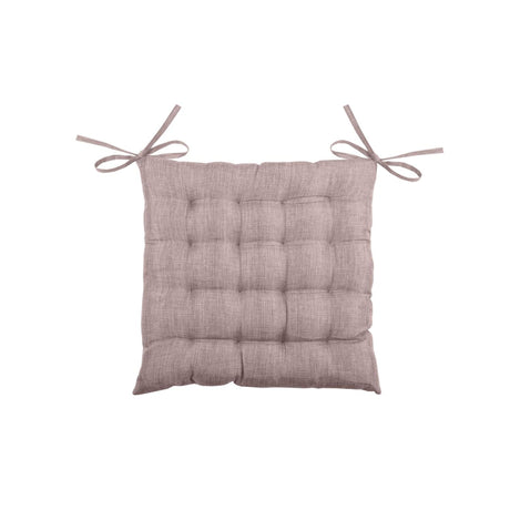 STOF Bea Seat Pad, Powder Pink, 40x40cm - CUSHIONS/COVERS - Beattys of Loughrea