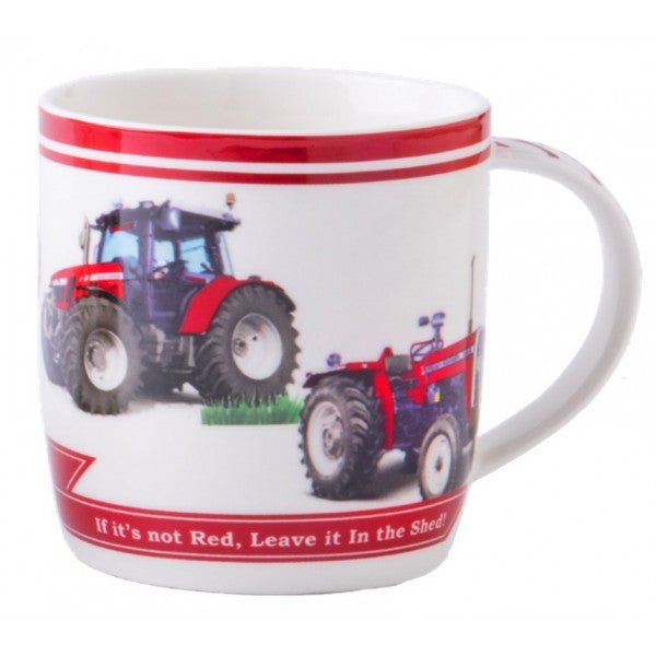 Red Massey Tractor 12oz Mug - MUG SETS - Beattys of Loughrea