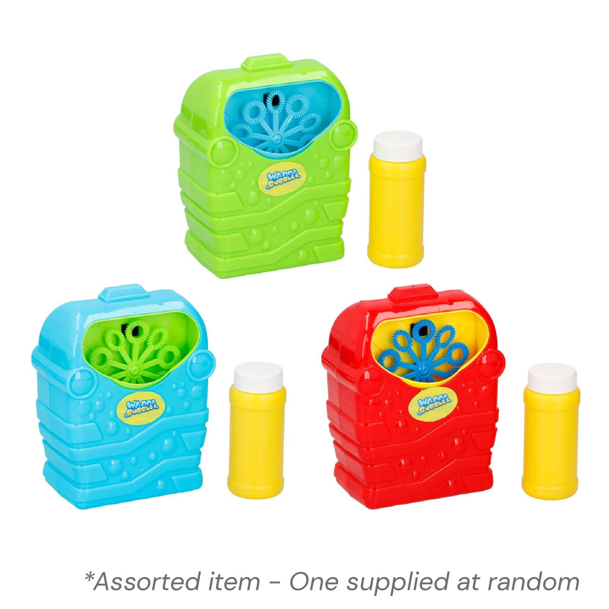 BUBBLEZ Wanna Bubble Machine Assorted - One Supplied*