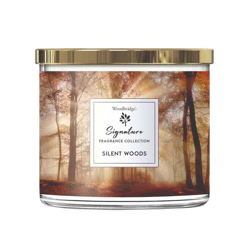 Silent Woods Wax Tumbler Candle Jar by Woodbridge 410g - CANDLES - Beattys of Loughrea