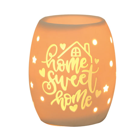 Electric Wax Melter – Ceramic Home Sweet Home - POT POURRI/AROMATHERAPY/OILS/DIFFUSER - Beattys of Loughrea
