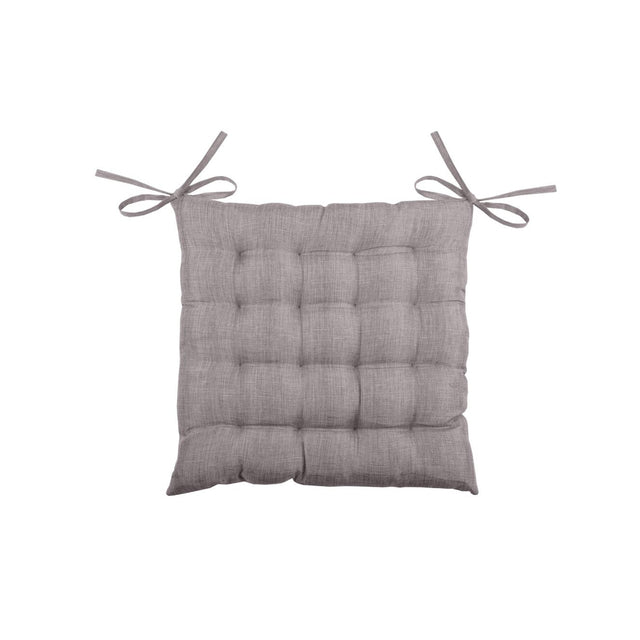 STOF Bea Seat Pad, Taupe, 40x40cm - CUSHIONS/COVERS - Beattys of Loughrea
