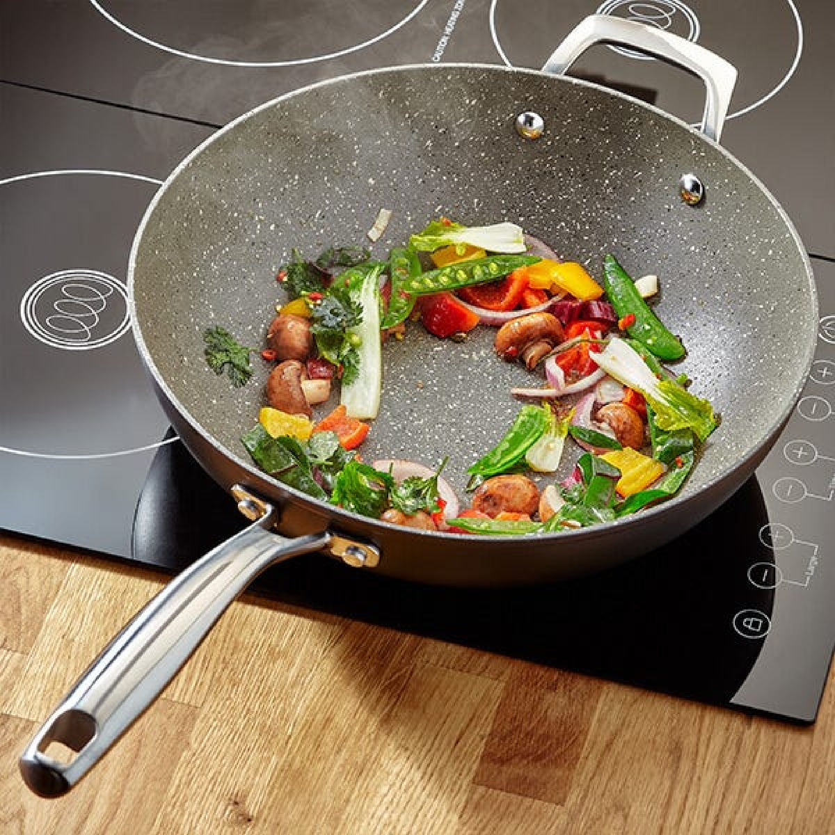 Stellar Rocktanium 30cm Non-Stick Wok