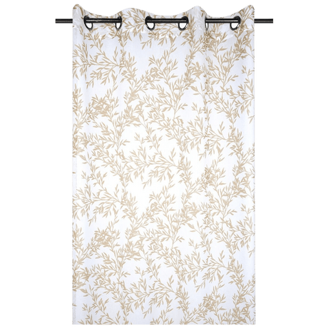 Sheer Curtain Goldy Gold 135 x 260cm - CURTAINS - READY MADE - Beattys of Loughrea