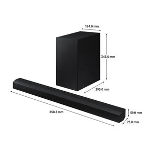 Samsung 2.1 Soundbar with Wireless Subwoofer HW-B450/XU - HOME CINEMA SYSTEM - Beattys of Loughrea
