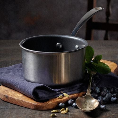 Stellar Eclipse 14cm Milk Pan 1L Non - Stick - COOKWARE - S/STEEL - Beattys of Loughrea