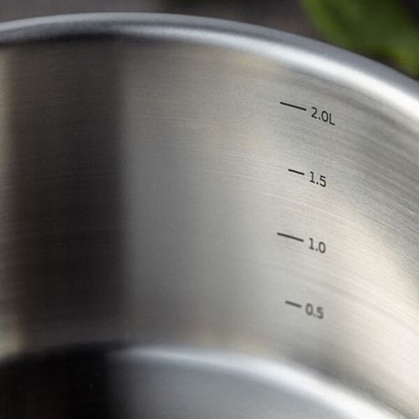 Stellar Eclipse 20cm Saucepan 2.5L - COOKWARE - S/STEEL - Beattys of Loughrea