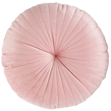 Plain Pink Round Filled Cushion - CUSHIONS/COVERS - Beattys of Loughrea