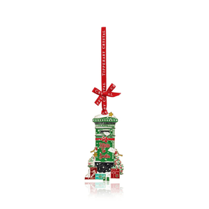 TIPPERARY CRYSTAL Sparkle Post Box Hanging Christmas Decoration - CANDLES - Beattys of Loughrea