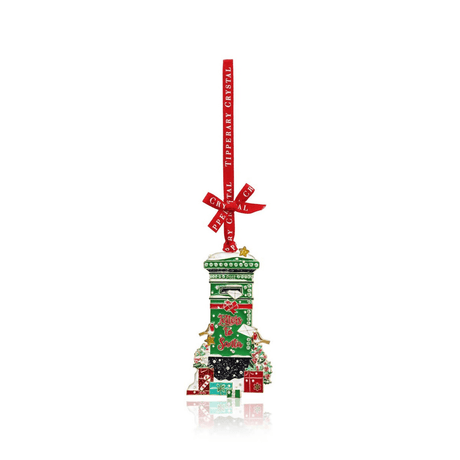 TIPPERARY CRYSTAL Sparkle Post Box Hanging Christmas Decoration - CANDLES - Beattys of Loughrea