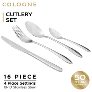 Russell Hobbs Cologne 16 Piece Stainless Steel Cutlery Set