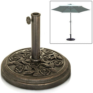 9Kg Cast Iron Effect Parasol Base BB - UB105 - PARASOL BASES - Beattys of Loughrea