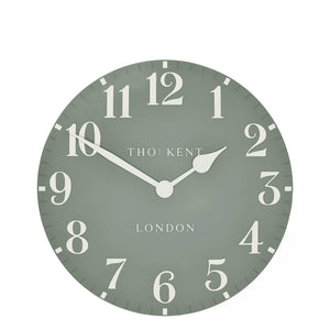 Thomas Kent 12" Arabic Wall Clock Seagrass - CLOCKS - Beattys of Loughrea