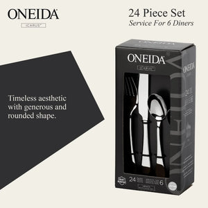 Oneida Icarus 24 Piece Cutlery Set