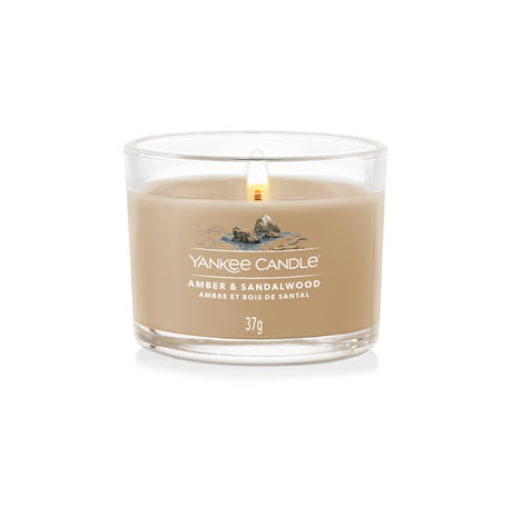 Signature Votive Amber & Sandalwood Yankee Candle - CANDLES - Beattys of Loughrea