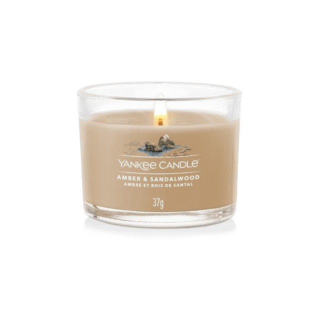 Signature Votive Amber & Sandalwood Yankee Candle - CANDLES - Beattys of Loughrea