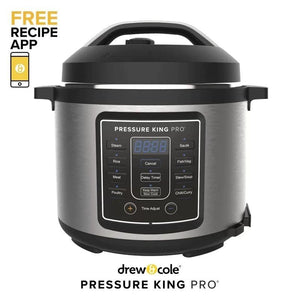 Pressure King Pro 4.8L 14-In-1 Pressure Cooker - FOOD STEAMER RICE COOKER SLOW COOKER - Beattys of Loughrea