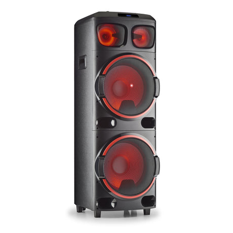 NGS 1200W Double 15" Woofer Wireless BT Speaker- WILDDUB3 - SPEAKERS HIFI MP3 PC - Beattys of Loughrea