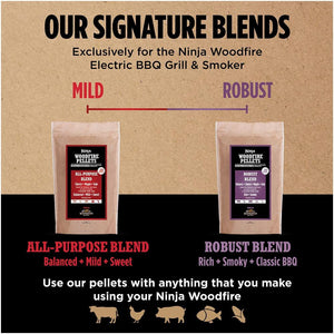 Ninja Woodfire Pellets Robust Blend 2Lb - BBQ FUEL BBQ TOOLS, ACCESSORIES , TENT PEGS - Beattys of Loughrea
