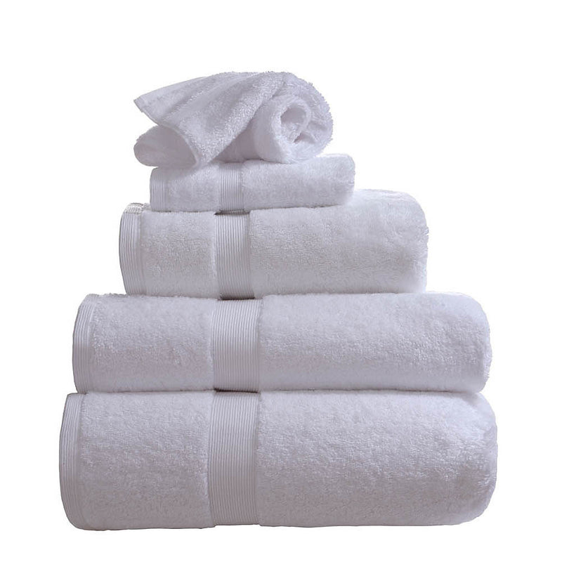 TLC 5 Star Hotel Concept 750GSM Face Cloth White - TOWELS FACECLOTHS - Beattys of Loughrea
