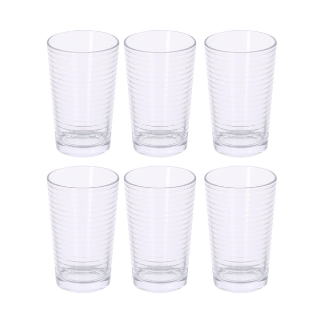 ALPINA Drinking Glass Set 220ml Pack Of 6 - DRINKING GLASSES - Beattys of Loughrea