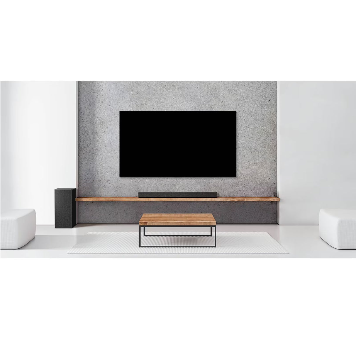 LG SP7 Bluetooth 5.1 Soundbar and Wireless Subwoofer